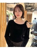 グレージュボブ