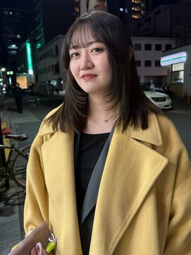 顔周りレイヤー/レイヤーカット