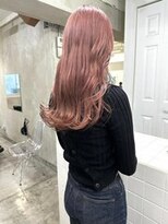 ゲーム 渋谷店(GAME)&nbsp;ピンクベージュ/ダブルカラー/シンプルストレート/髪質改善/原宿