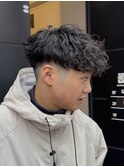 熊本メンズパーマ バロックパーマ ツーブロック MEN'S HAIR