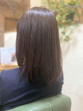 マノア(manoa) カットイルミナカラー髪質改善トリートメント