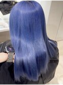 韓国ブルー/TONEツヤ髪