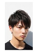 越谷/波巻きスパイラル/フェザーカット/メッシュパーマ/メンズ