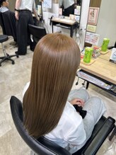 ダスティ 豊科駅前店(Dasty)&nbsp;ブリーチなしダブルカラー【ヘーゼルベージュ】