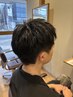 【メンズ限定☆頭皮ケア】カット+頭皮スッキリcoolシャンプー¥6000