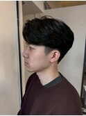 リバースセンターパート/ニュアンスパーマ/ダウンバング/千葉駅