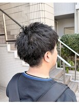 スーリール 福岡別府店(Sourire)&nbsp;メンズヘア　アップバング　無造作スタイル　福岡別府美容室