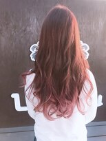 ラウラウヘアーリゾート(Lau Lau hair resort) 【LauLau  竹内】春カラー♪ ピンクグラデーション☆