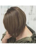 ハイカラーナチュラルボブ