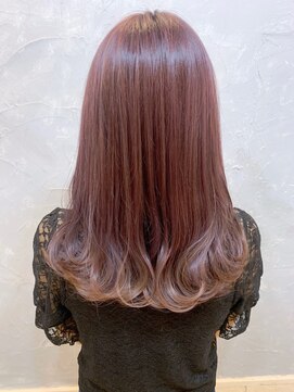 ラヴリア クルメ(LOVERIA KURUME) ≪LOVERIA KURUME/久留米≫韓国風ピンクオレンジカラー