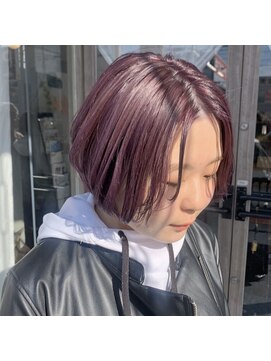 ルプラ カルム(le-pla Calme) 透け透けラベンダー/パープルブラック/ホワイトラベンダー30代