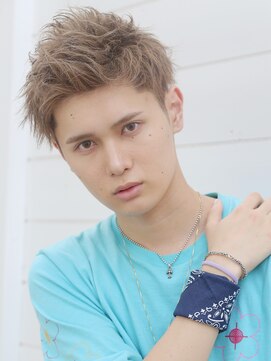 リップス 池袋(LIPPS) スパイラルパーマショートレイヤーソフトツーブロックマッシュ