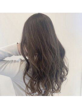 アンスールミミ 南草津店(Ansur mimi) グリーンジュ×無造作ロング