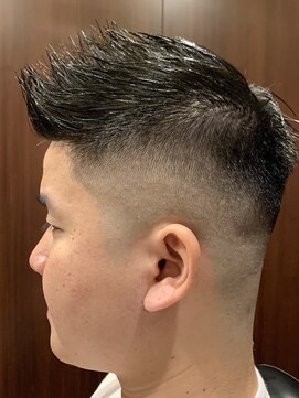 ヒロギンザ 青山店(HIRO GINZA) フェザースキンフェード1