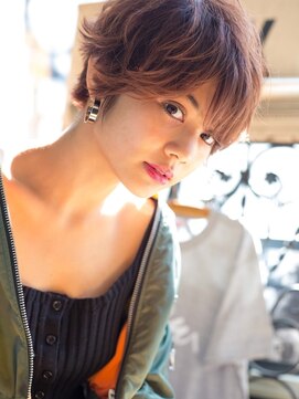 ロンドプロフィール 浦和(Lond profil) 浦和ショートヘアショートカット韓国白髪ぼかし白髪染めボブ