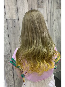 トムキャット(TOM CAT) 【新宿TOMCAT】ウェーブイエローグラデーション