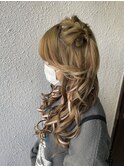 よそいきハーフツイン☆　【ヘアセット】