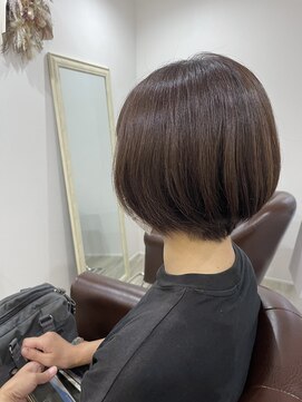 ラムーア(Rahm.) グラデーションボブ◎ナチュラルブラウン