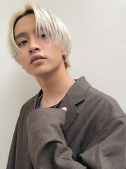 【stylist 庭田】メンズヘア/センターパート