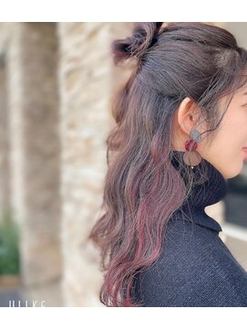 ベビードールプラス(Baby doll Plus) インナーカラー 、ロングヘア