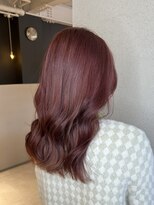 アンプヘアー 桂店(unpeu hair) ツヤピンクカラー