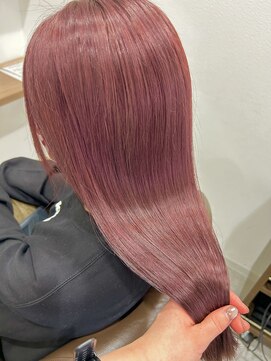 テラスヘア 新潟駅南(TERRACE hair) 艶髪ベリーピンク