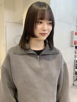 ゼスト パーク(ZEST PARK)&nbsp;韓国風姫カット 前髪 学割U24 髪質改善 吉祥寺 《宮坂紅》