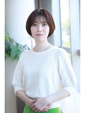 キッカ 千葉中央店(CHICCA) ナチュラルショートボブ