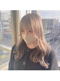 ハイトーン10代20代ホワイトミルクティーケアブリーチ