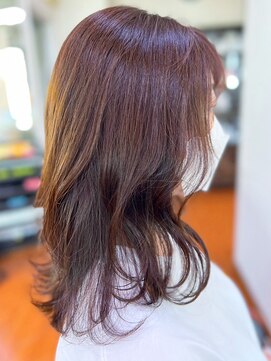 アークスヘアー 20代30代40代髪質改善カラー透明感小顔レイヤーセミロング