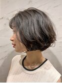 ゆるふわ グラデーションボブ