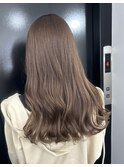髪質改善/オリーブベージュカラー/ブリーチなしカラー/蒲田/近藤