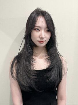 ユニコ(unico) 韓国/レイヤースタイル/小顔/透明感/白髪染め