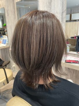 エヌアンドエー せんげん台店(N&A) 外ハネくびレイヤー×ハイライト#5