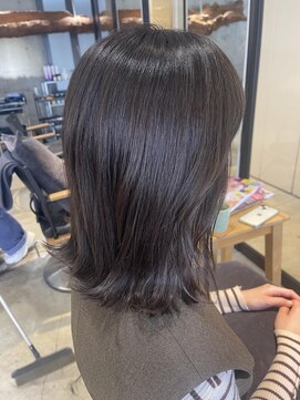 ニカイ(2F) くびれヘア/ショコラベージュ/暗めカラー