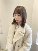 ユーフォリア 新宿通り(Euphoria) シルキーベージュ/くびれヘア/ミディアム/新宿