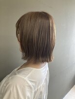 シャンプーボーイエイムス(SHAMPOO BOY aims) ボブ×ベージュカラー