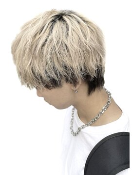 ティップリーフ(Tip Leaf) ツートンカラー×スパイキーベージュ