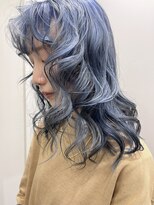 キャロルガーデンズ ボコカ 表参道(Carroll Gardens bococa)&nbsp;ブリーチカラー/ライトブルー/水色