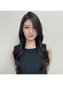【韓国風レイヤー/トリートメント/ブルーブラック】