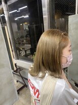 フリーラ 京都河原町三条店(freera)&nbsp;【kiho】1 ブリーチ◎ベージュ