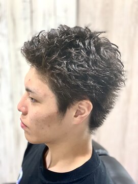 ヨシザワインク バンダイ(YOSHIZAWA Inc. BANDAI) ピンパーマ/スパイキーショート/短髪/刈り上げない/簡単セット