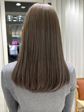 ガーデンヨコハマ(GARDEN YOKOHAMA) メルティカラーブリーチなしニュアンスオリーブ似合わせカット