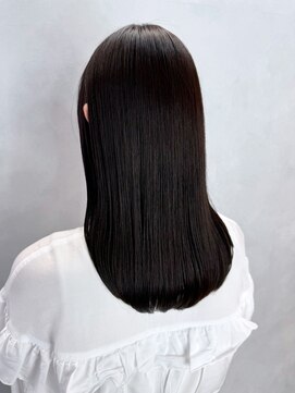 アルバム 池袋(ALBUM) ロング美髪韓国ヘアおくれ毛前髪カット_ba537301