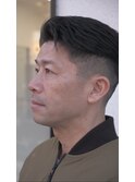 ツーブロックサイドパート