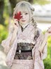 【人気★アンティーク】着物《レトロモダン》＋着付け＋無料へアセット＋小物