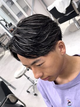 ササ 京都河原町店(33 SASA) フェザーパーマ×ハイライト京都四条河原町