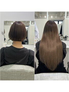 ハイエクステンション 京都駅前店(Hi-Extension) オリーブアッシュ@dresser____220