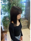 切りっぱなしボブ