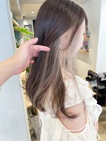 エミス バイ メルト 吉祥寺(emis by melt)&nbsp;【堀惠】インナーカラーミルクティーベージュ吉祥寺20代30代40代